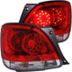 ANZO 1998-2005 Lexus Gs300 LED Taillights Red/Clear - Mammoth Racing -