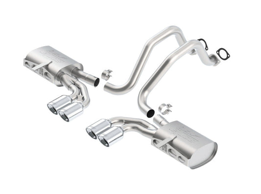 Borla 97-04 Chevrolet Corvette 5.7L 8cyl ATAK SS Catback Exhaust - My Store