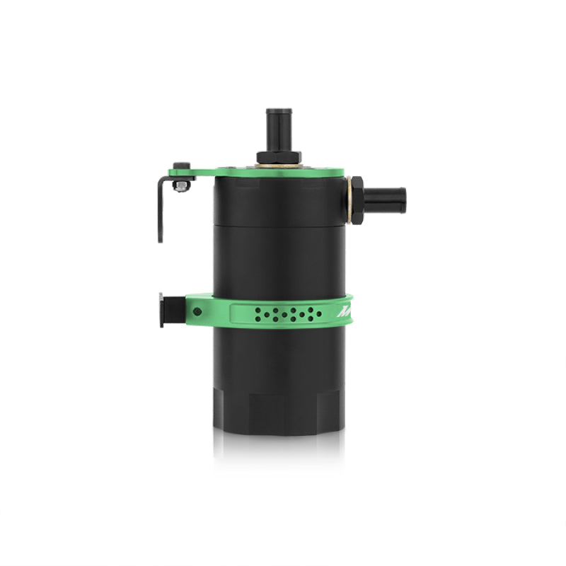 Mishimoto Universal Baffled Oil Catch Can - Green - Mammoth Racing -