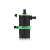 Mishimoto Universal Baffled Oil Catch Can - Green - Mammoth Racing -