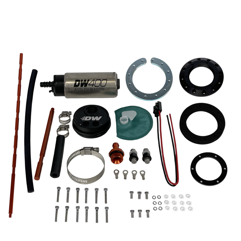 DeatschWerks Universal In-Tank Pump Mount Includes DW400 415lph Fuel Pump - Mammoth Racing -