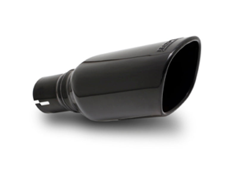 Borla 12-14 Jeep Wrangler JK 2/4Dr Rr Section ATAK Single Square Rlld Angle-Cut Black Chrome Exhaust - My Store