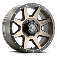 Icon Rebound 20x9 8x170 6mm Offset 5.25in BS Bronze Wheel - Mammoth Racing -