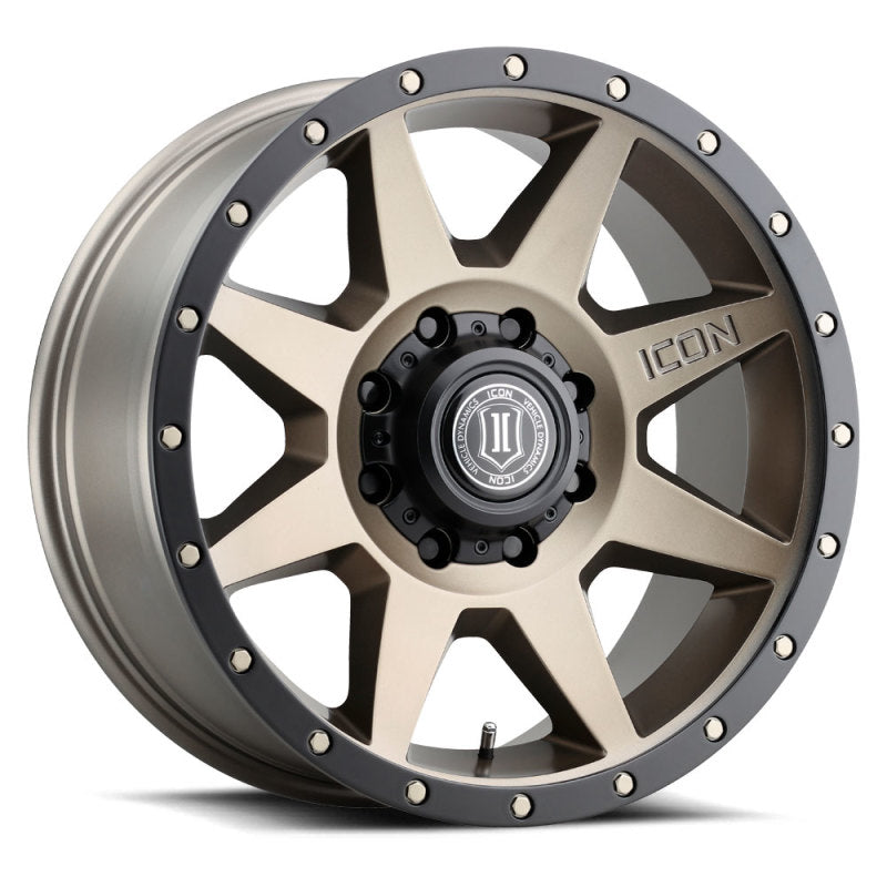 Icon Rebound 20x9 8x180 12mm Offset 5.5in BS Bronze Wheel - Mammoth Racing -