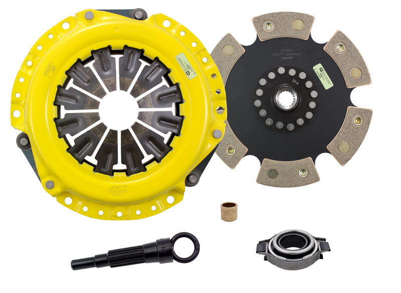 ACT 1996 Nissan 200sx XT/Race Rigid 6 Pad Clutch Kit - My Store