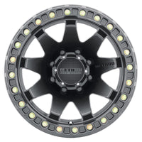 Method Mr108 17x9 -44mm Offset 8x6.5 130.81mm CB Matte Black w/BH-H24125-38 Wheel - Mammoth Racing -