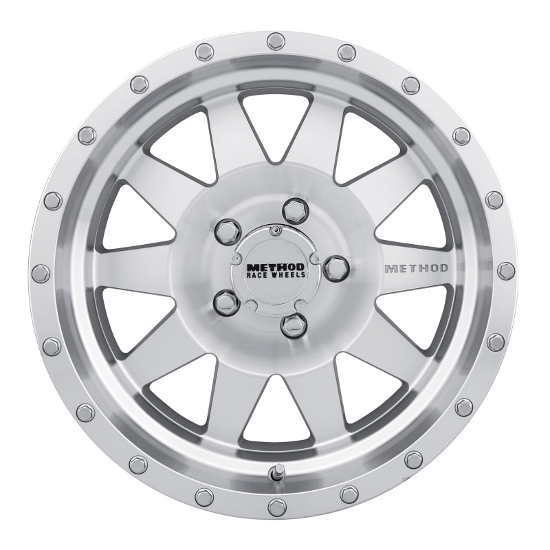 Method Mr301 The Standard 17x9 -12mm Offset 5x5 94mm CB Machined/Clear Coat Wheel - Mammoth Racing -