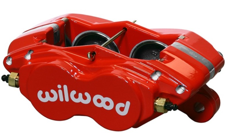 Wilwood Caliper-Forged Dynalite-M-Red 1.75in Pistons 1.25in Disc - Mammoth Racing -