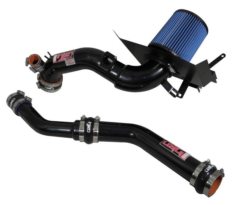 Injen 2008-14 Mitsubishi Evo X 2.0L 4Cyl Black Short Ram Intake - Mammoth Racing -