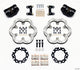 Wilwood Gp320 Front Kit Top Mount 10.50in SuperAlloy Vntd Rtr Asph Midget - Mammoth Racing -