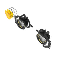 KC HiLiTES Flex ERA 3 Dual Mode SAE Fog Lights - 2-Light Master Kit for Jeep Jl/jt Sport Bumpers - Mammoth Racing -