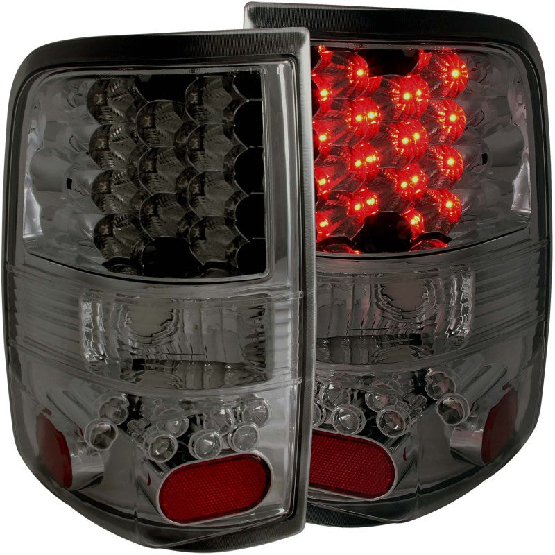 ANZO 2004-2006 Ford F-150 LED Taillights Smoke - Mammoth Racing -