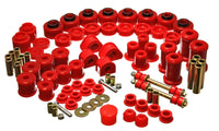 Energy Suspension 97-01 Ford Expedition/Navigator 4WD Red Hyper-Flex Master Bushing Set - Mammoth Racing -