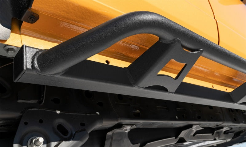 N-Fab Trail Slider Steps 2021 Ford Bronco 4 Door - Textured Black - Mammoth Racing -