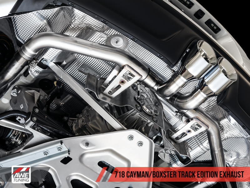 AWE Tuning Porsche 718 Boxster / Cayman Touring to Track Conversion Kit - Mammoth Racing -