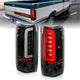 ANZO 1987-1996 Ford F-150 LED Taillights Black Housing Clear Lens (Pair) - My Store