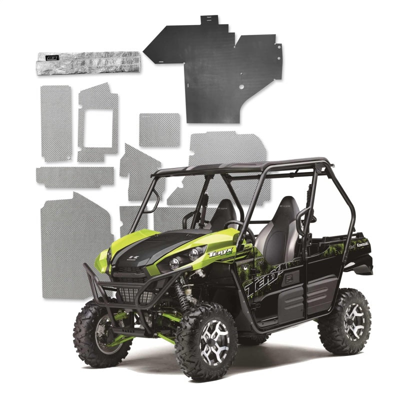 DEI 14-22 Kawasaki Teryx SXS Heat Shield Kit - Mammoth Racing -