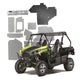 DEI 14-22 Kawasaki Teryx SXS Heat Shield Kit - Mammoth Racing -