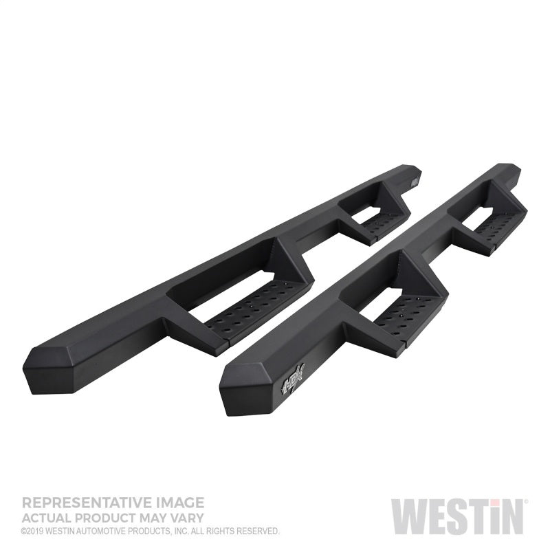 Westin 19-20 Ford Ranger SuperCab Drop Nerf Step Bars - Textured Black - Mammoth Racing -