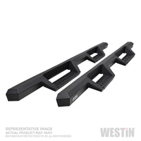 Westin 19-20 Ford Ranger SuperCab Drop Nerf Step Bars - Textured Black - Mammoth Racing -