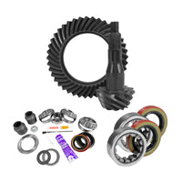 Yukon 9.75in Ford 3.73 Rear Ring & Pinion Install Kit 2.53in OD Axle Bearings and Seal - My Store
