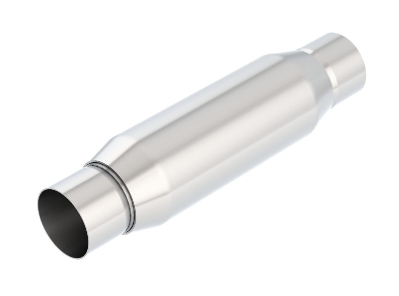 Borla CrateMuffler Resonator Option 2.5in Center/Center 3.5in Round x 10in - My Store