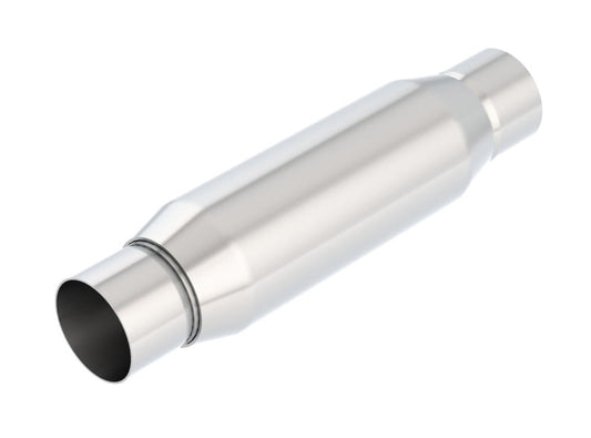 Borla CrateMuffler Resonator Option 2.5in Center/Center 3.5in Round x 10in - My Store