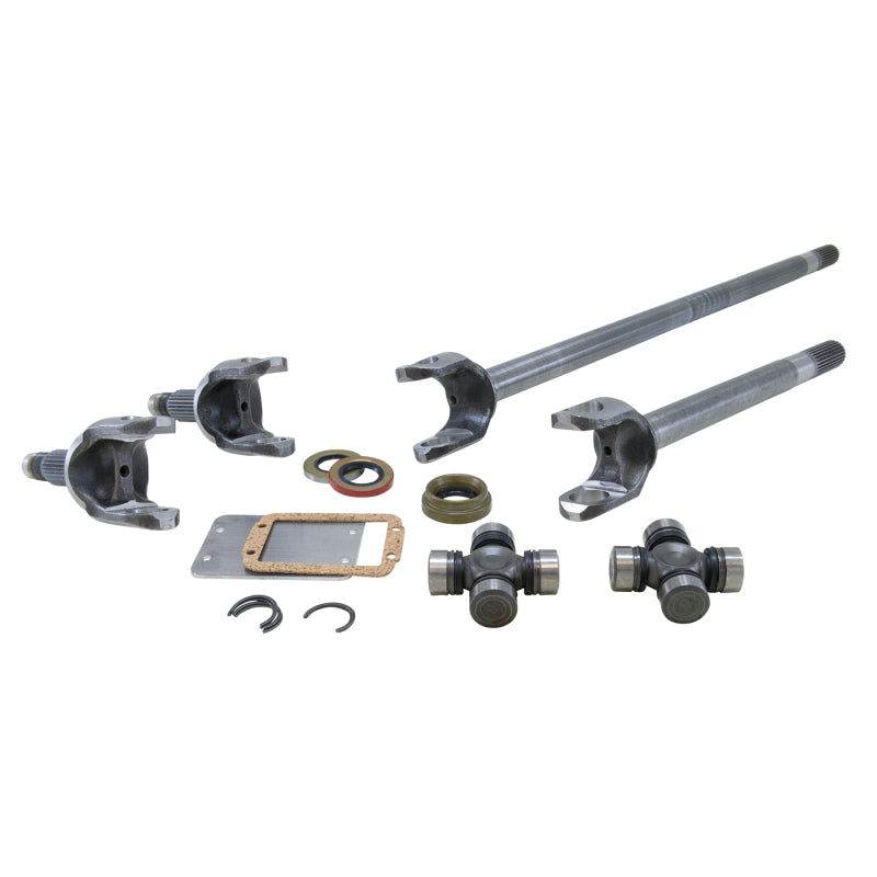 Yukon Gear Front 4340 Chrome-Moly Axle Kit For 79-87 GM 8.5in 1/2 Ton Truck and Blazer w/ 30 Splines - Mammoth Racing -