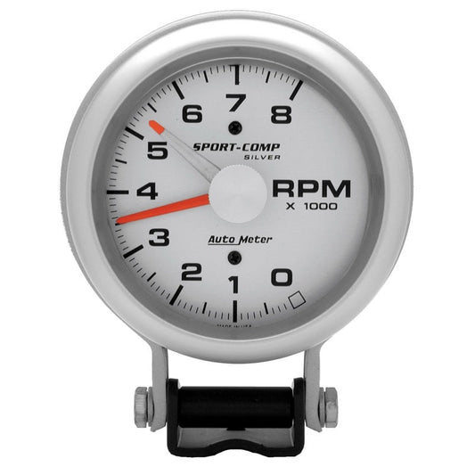 Autometer Ultra-Lite 3-3/4in 8,000 RPM Pedestal Mount Tachometer - My Store