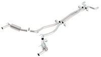Borla 10-13 Chevy Camaro SS 6.2L V8 ATAK Catback Exhaust Incl. X Pipe works w/GFX Package - My Store