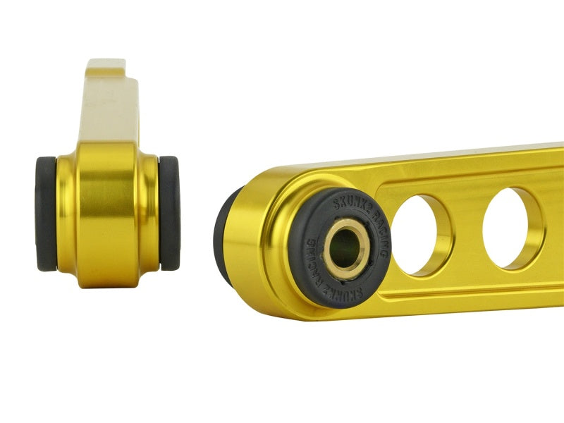 Skunk2 01-05 Honda Civic Gold Anodized Rear Lower Control Arm (Includes Socket Tool) - Mammoth Racing -