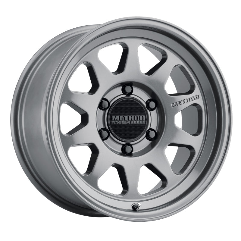 Method Mr316 17x8.5 0mm Offset 6x135 87mm CB Gloss Titanium Wheel - Mammoth Racing -