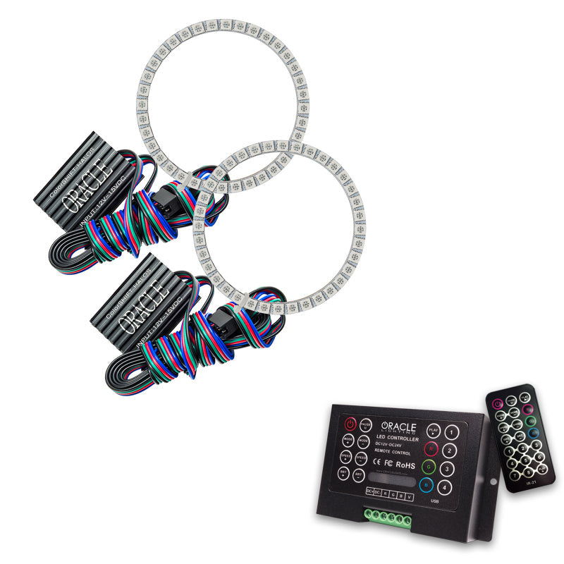 Oracle Ford Mustang 15-17 Halo Kit - ColorSHIFT w/ 2.0 Controller - Mammoth Racing -