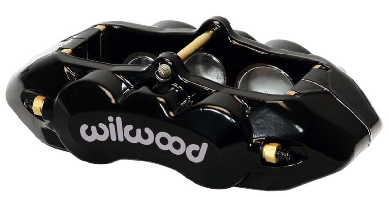 Wilwood Caliper-D8-6 L/H Front Black 1.88/1.38/1.25in Pistons 1.25in Disc - Mammoth Racing -