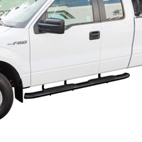 Westin 2009-2014 Ford F-150 SuperCab PRO TRAXX 5 Oval Nerf Step Bars - Black - Mammoth Racing -