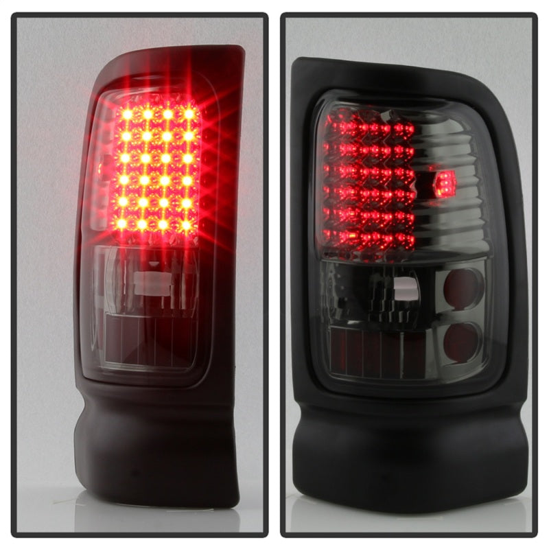 Xtune Dodge Ram 1500 94-01 / Ram 2500/3500 94-02 LED Tail Lights Smoke ALT-ON-DRAM94-LED-SM - Mammoth Racing -