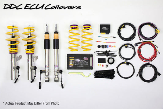 KW Coilover Kit DDC ECU Aston Martin V8 Vantage (VH2) 12mm Piston Rods - Mammoth Racing -