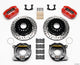 Wilwood Dynapro Dust-Boot P/S Park Brake Kit Drilled Red Small Ford 2.50in Offset - Mammoth Racing -