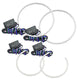 Oracle Chrysler Sebring 07-11 Halo Kit - ColorSHIFT w/o Controller - Mammoth Racing -