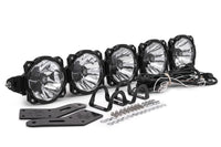 KC HiLiTES Polaris RZR 32in. Pro6 Gravity LED 5-Light 100w Combo Beam Overhead Light Bar System - Mammoth Racing -