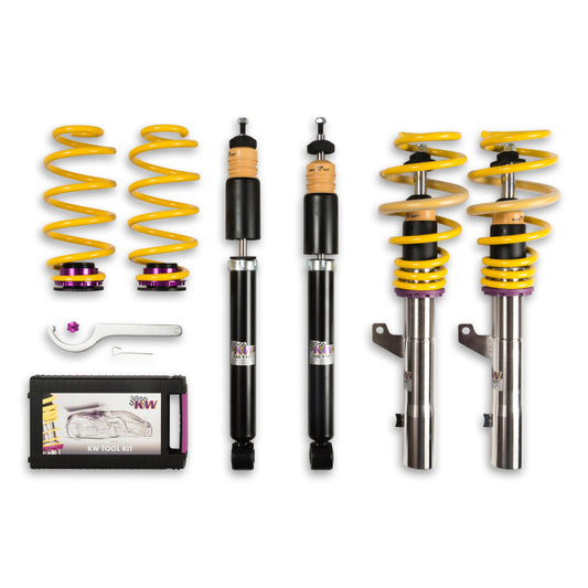 KW Coilover Kit V1 Audi Golf VI (2+4-Door all gas engines incl. GTI) w/o DCC - Mammoth Racing -