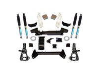 Superlift 01-10 Chevy Silv/GMC Sierra 2500HD/3500 4WD 6in Lift Kit - Knuckle Kit w/ Superlift Shocks - Mammoth Racing -