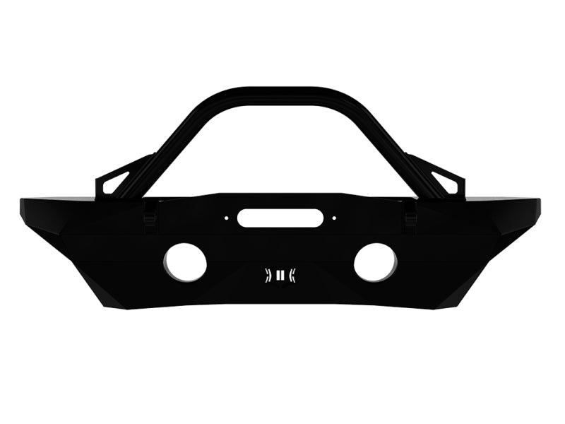 Icon 07-18 Jeep Wrangler JK Pro Series Mid Width Front Recessed Winch Bumper w/Bar/Tabs - Mammoth Racing -