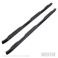 Westin 2019 Chevrolet Silverado Crew Cab w/ 6.5ft Bed PRO TRAXX 5 W2W Oval Nerf Step Bars - Black - Mammoth Racing -