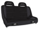 PRP Jeep Wrangler Jku/jlu Elite Series Rear Bench- Black - Mammoth Racing -
