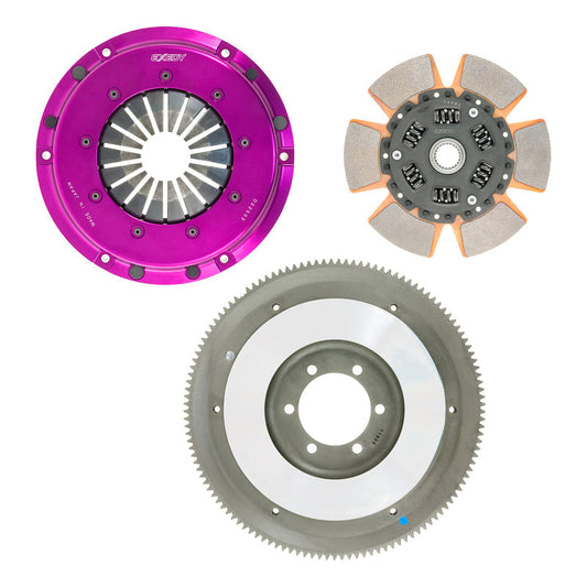 Exedy 1986-1989 Mazda Rx-7 R2 Hyper Single Clutch Sprung Center Disc Push Type Cover