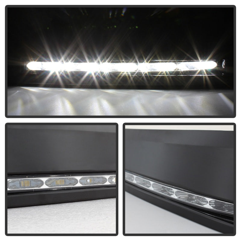 Spyder Toyota Tundra 07-13 Daytime LED Running Lights (XSP-X Model Look)wo/swtch Blk FL-DRL-TTU07-BK - Mammoth Racing -