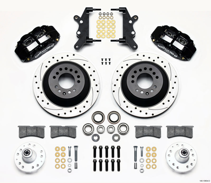Wilwood Narrow Superlite 6R Front Hub & 1PC Rtr Kit 12.88in Dril 60-68 Ford / Mercury Full Size - My Store