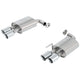 Ford Racing 2018 Mustang GT 5.0L Sport Muffler Kit - Chrome Tips - Mammoth Racing -