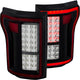 ANZO 2015-2016 Ford F-150 LED Taillights Red/Clear - Mammoth Racing -